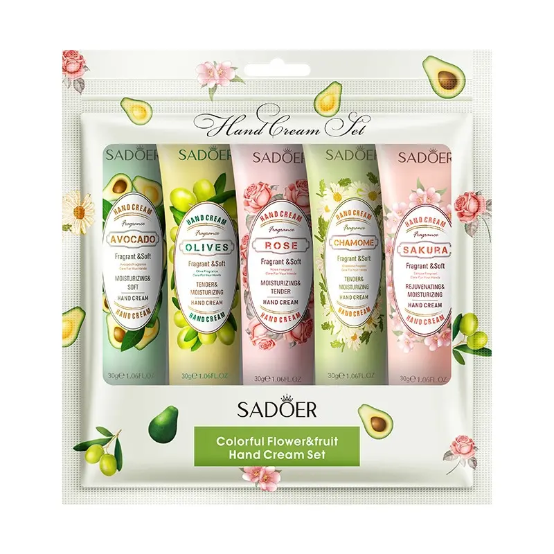 Colorful Flowers and Fruits 30g x 5 pieces