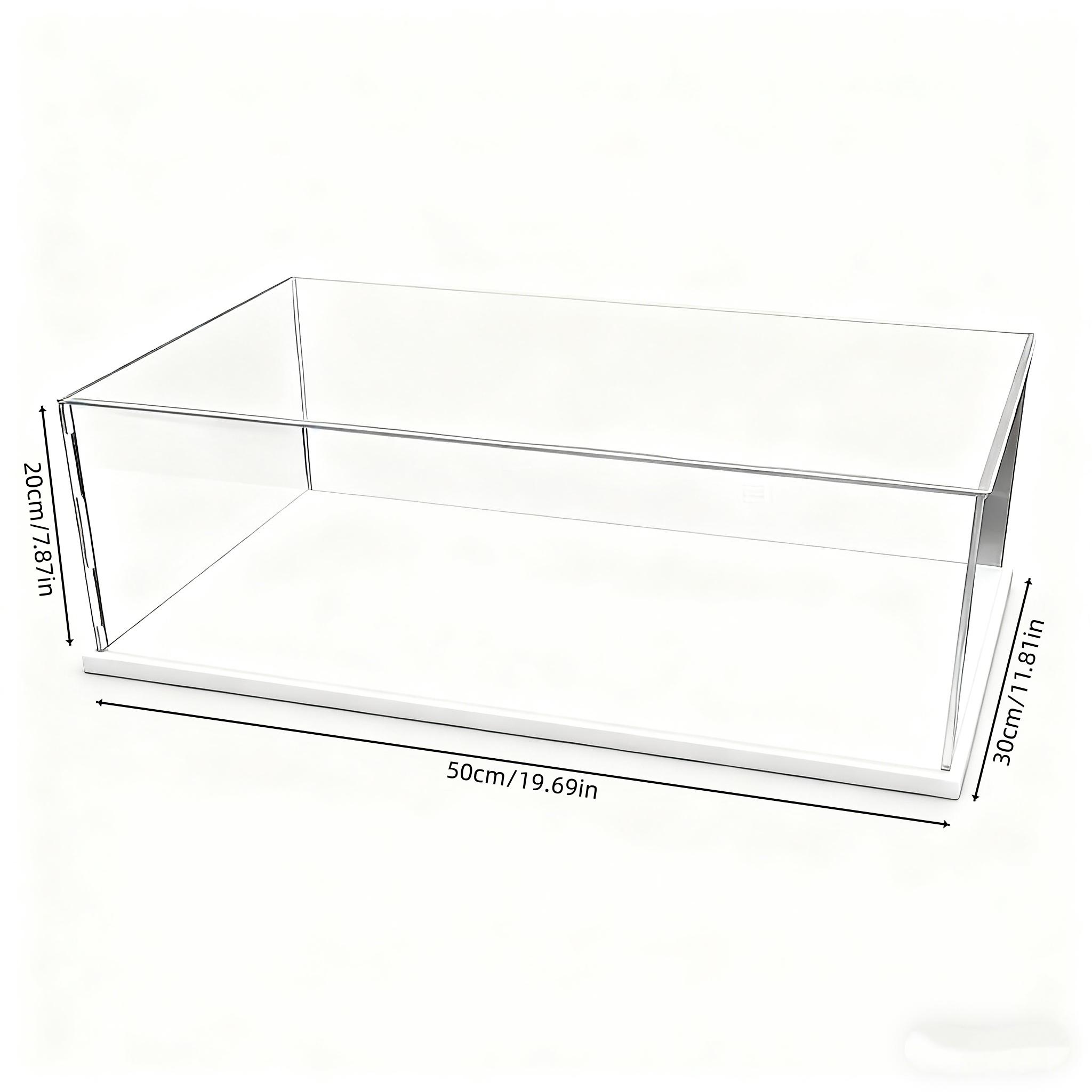 Transparent Acrylic Display Case, Stackable Doll Box, Vertical Assembly Stand, Base, Pop Character Dustproof Collector's Box, Collectible Items, Collectible Figurines