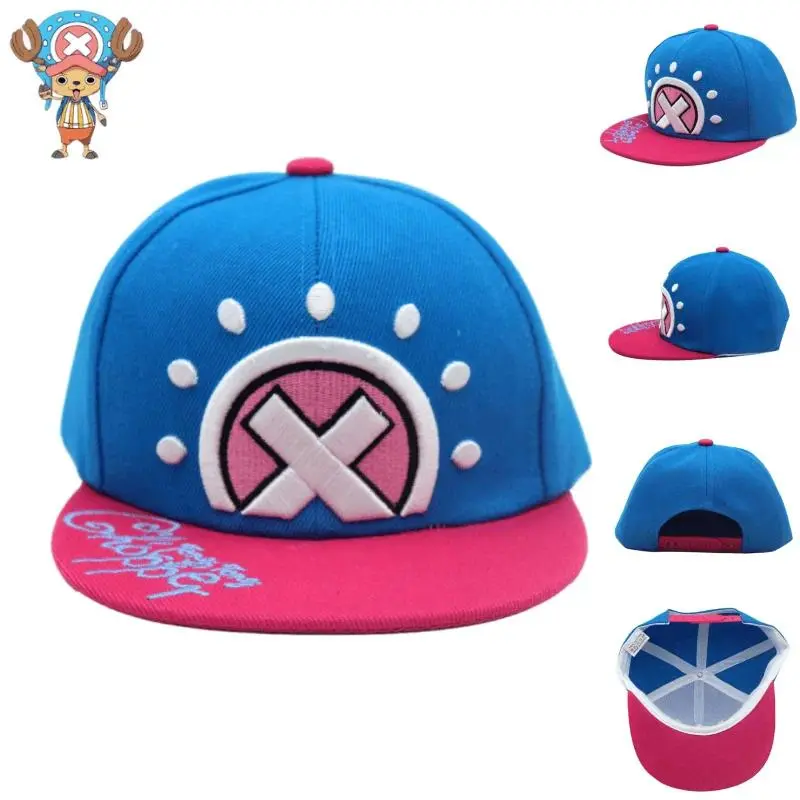 Tony Chopper Hot Sale Anime Cartoon Adult Children Baseball Cap Kids Cosplay Sun Adjustable Hip Hop Brimmed Snapback Hat Gift
