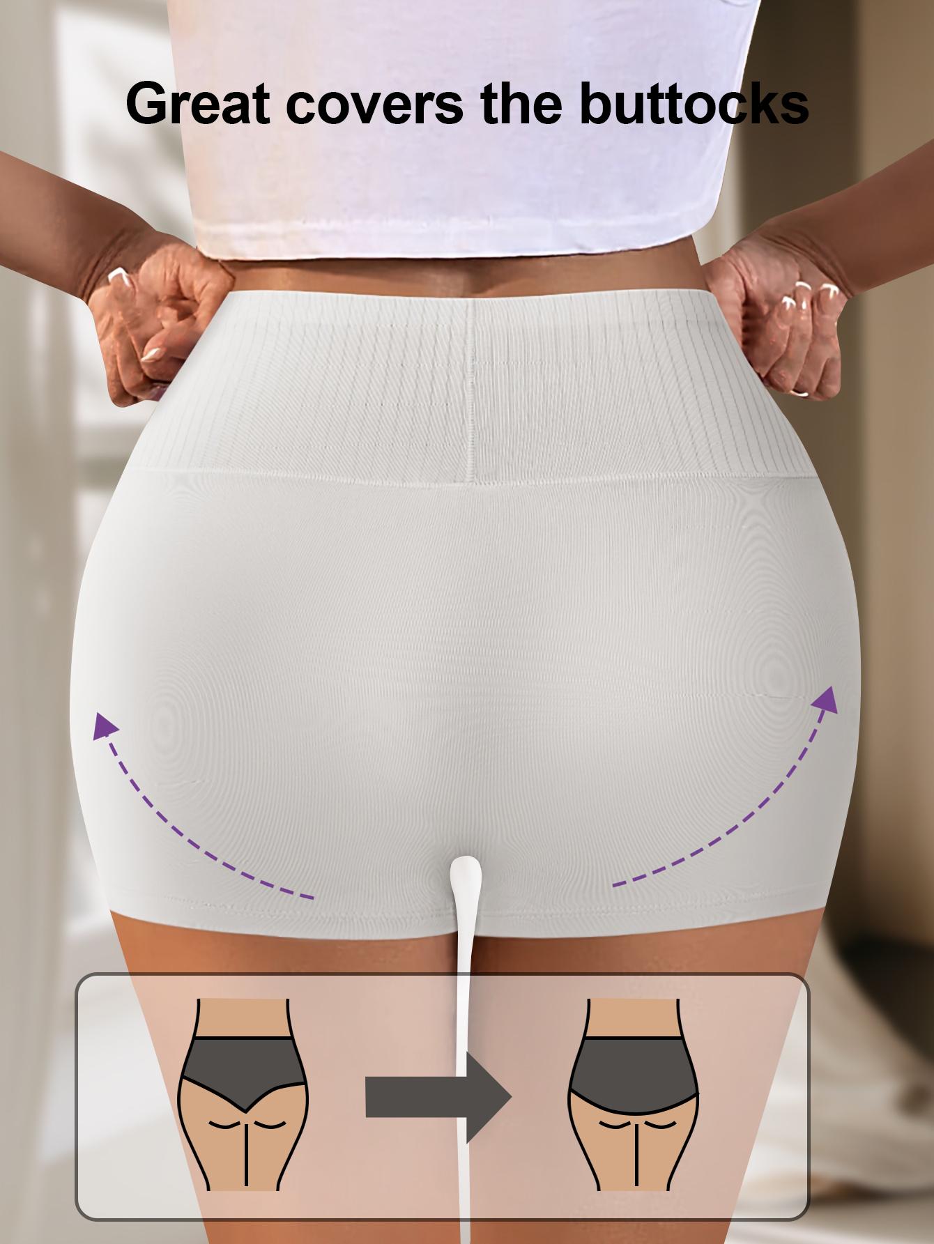 QUASTI 4/5 Pack Ribbed Waist Spliced Safety Shorts, High Waist Anti-Chafing Slip Shorts Under Dresses Women Daily Layering Shorts S-4XL Fit Minimalist QUASTI 4/5 Pack Ribbed Waist Spliced Safety Shorts, High Waist Anti-Chafing Slip Shorts Under Dresses Women Daily Layering Shorts S-4XL Fit Minimalist