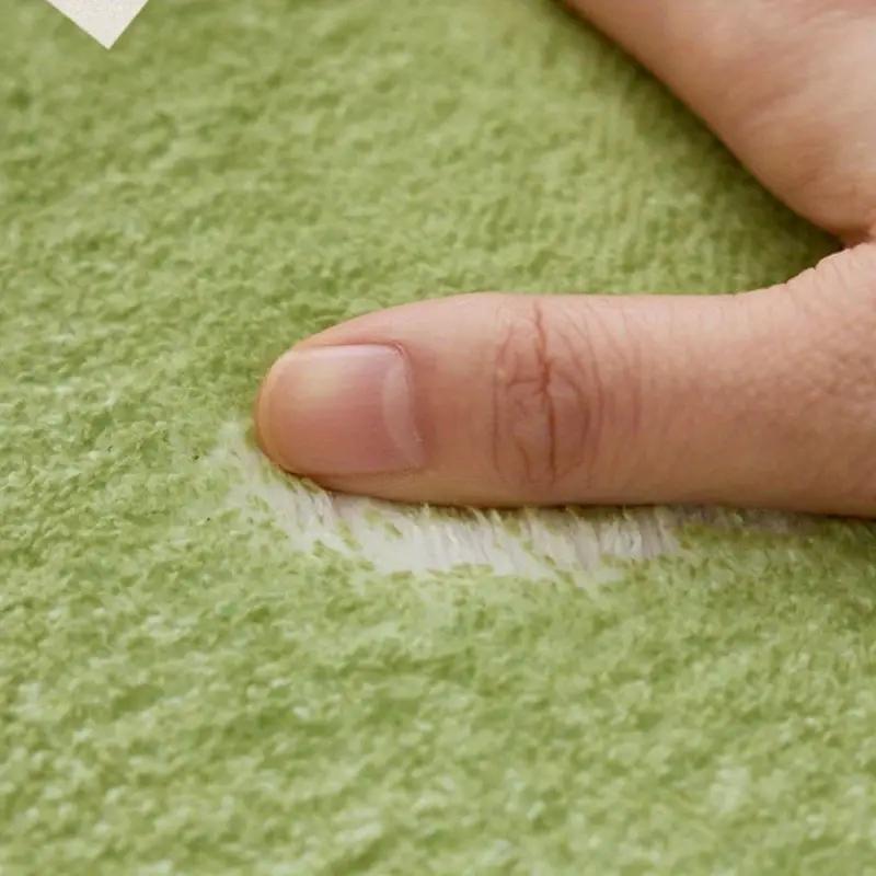 Flower Pattern Rug, 1 Count Non-slip Soft Floor Mat, Decorative Carpet for Home Living Room Bedroom Study Room, Vanity Decor Accessories, Household Decorative Rug, Round Floral Rug