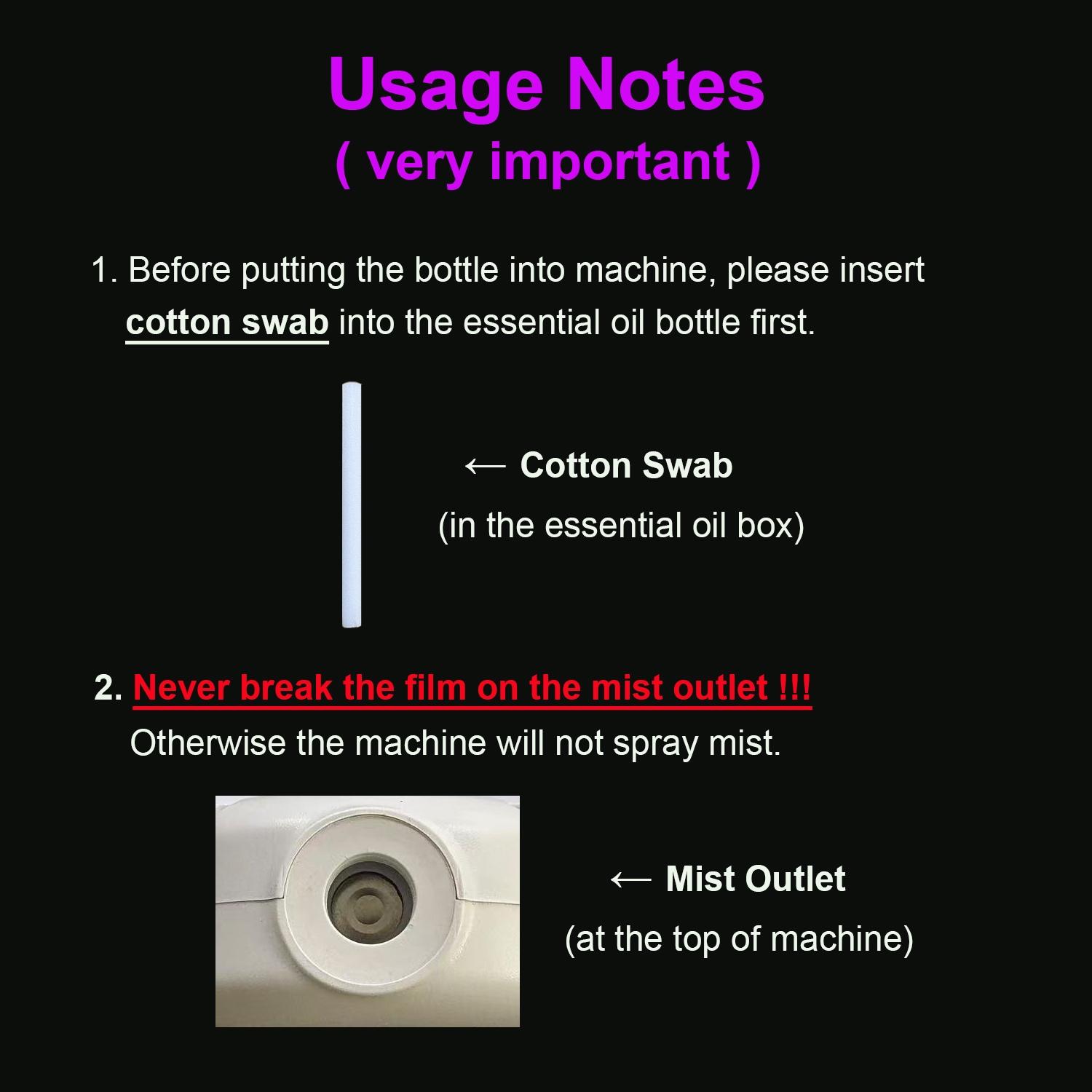 Home Aromatherapy Mist Maker Aroma Diffuser with 3 Essential Oils, Timer Automatic Spray, 5 Spray Modes, USB Charging, Long Battery Life, Multi-Scene Use