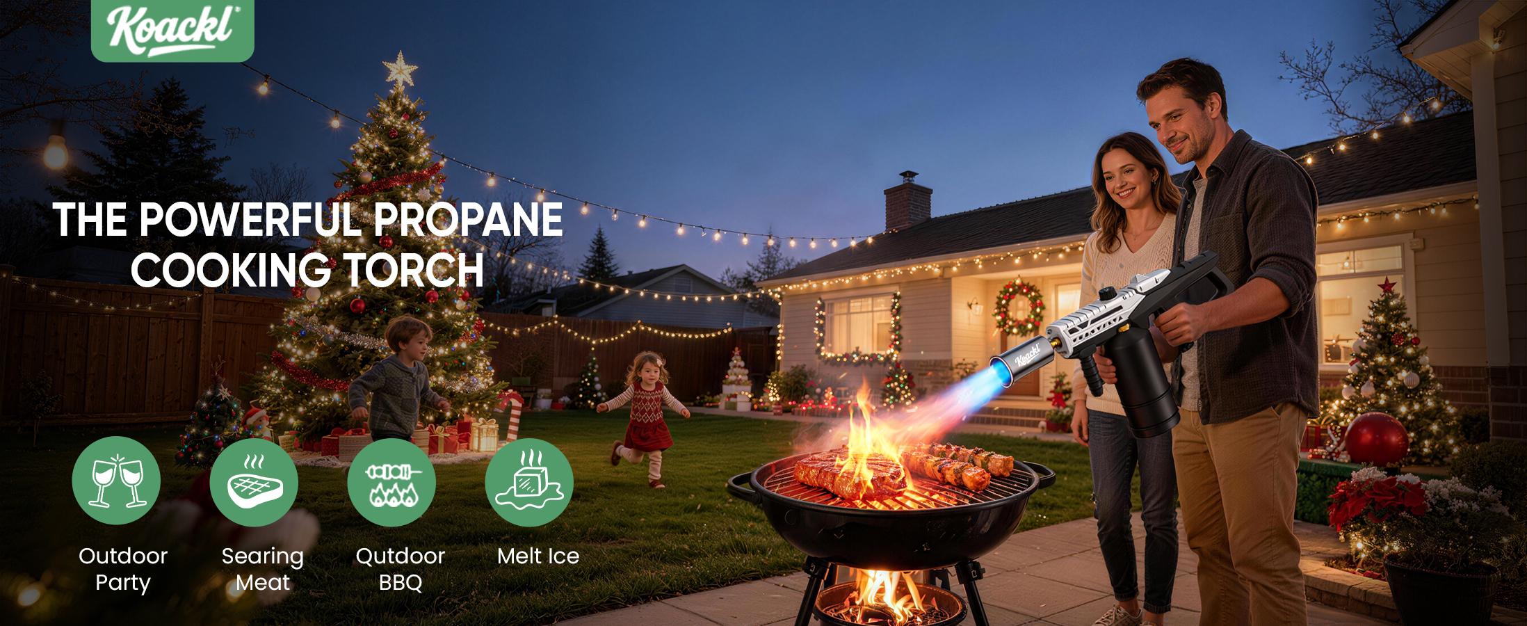 Kitchen Torch, Powerful Propane Torch for Steak Searing, Adjustable Culinary Torch for Home Baking Supplies, Ice & Snow Melt, Campfire Starter, Multi-functional Welding Machine Kits for Creme Brule,Valentine's Gift Ideas(Tank Not Included) Kitchen Torch, Powerful Propane Torch for Steak Searing, Adjustable Culinary Torch for Home Baking Supplies, Ice & Snow Melt, Campfire Starter, Multi-functional Welding Machine Kits for Creme Brule,Valentine's Gift Ideas(Tank Not Included)