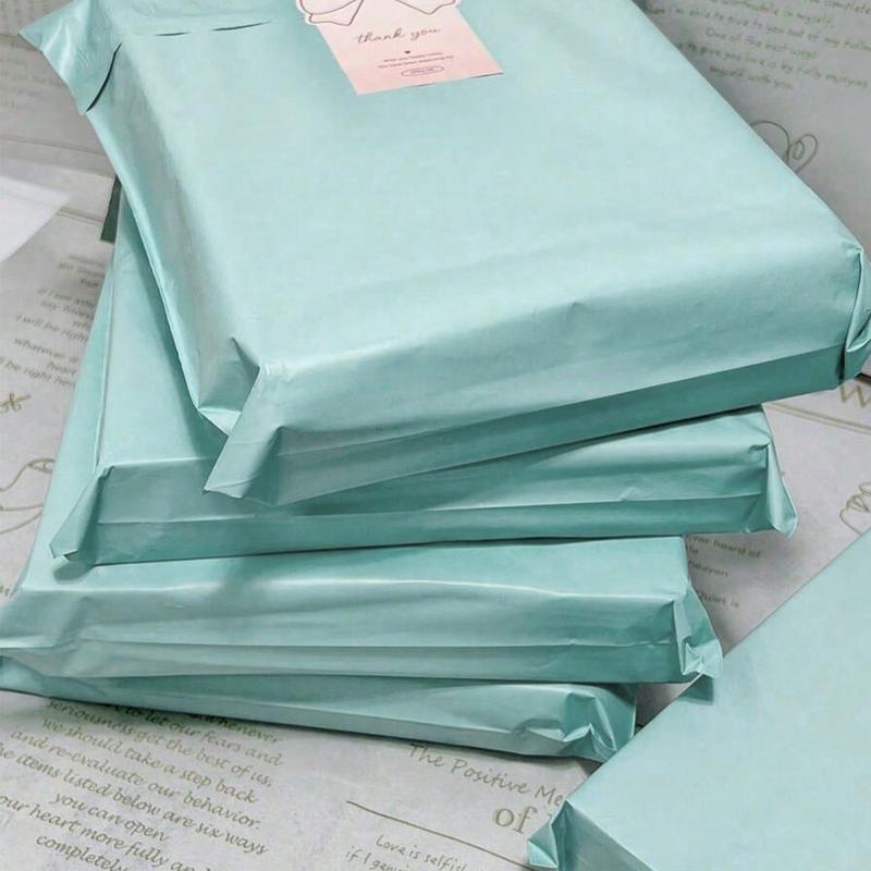 100pcs Thick Waterproof Plain Packaging Bags, Multi-Functional Simple Design, Ideal for Office, Transport, Mail, Gifts, Holidays