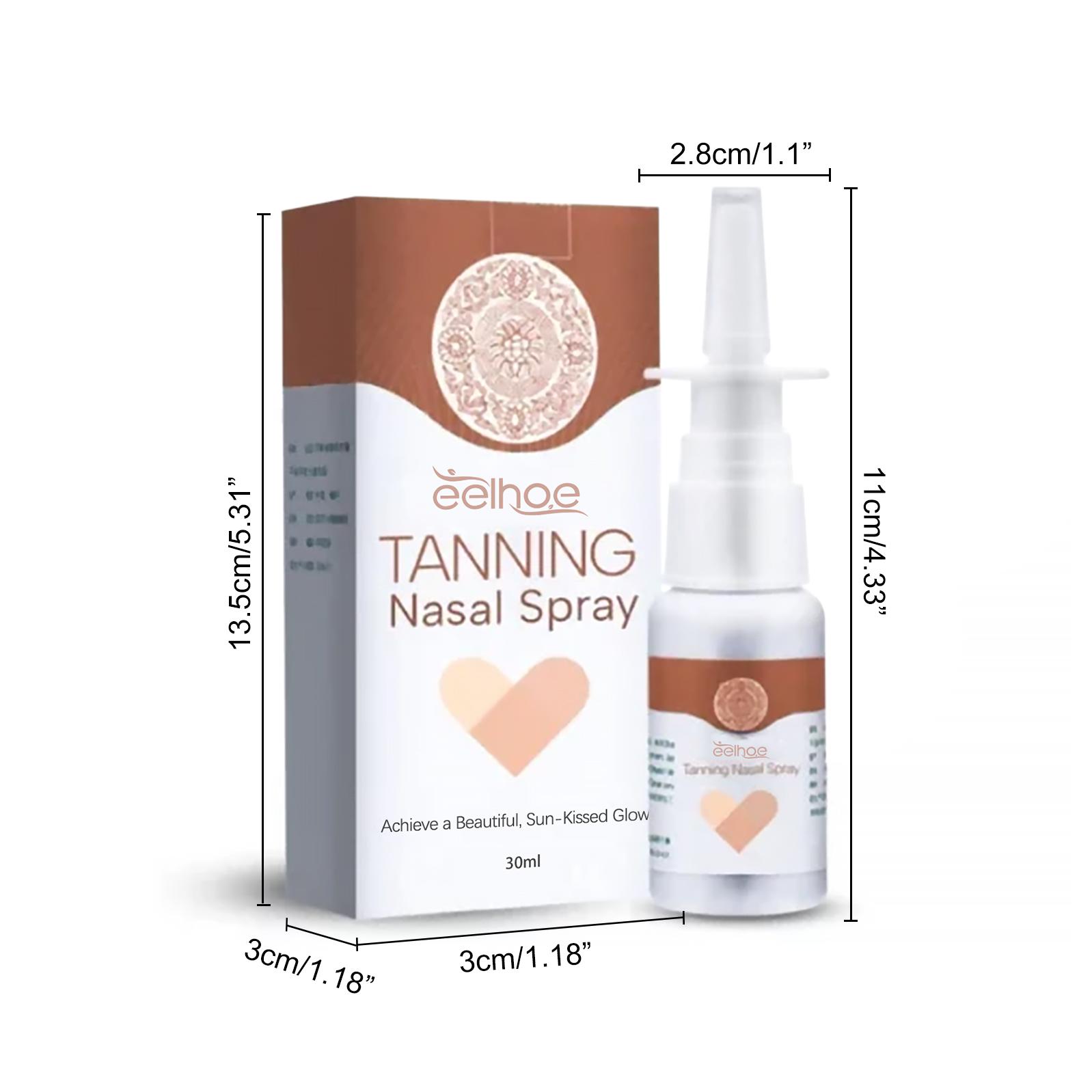 EELHOE Darkening Nasal Spray, Self-tanning, Bronze, Wheat Skin, Body Care  Radiant Skin Care