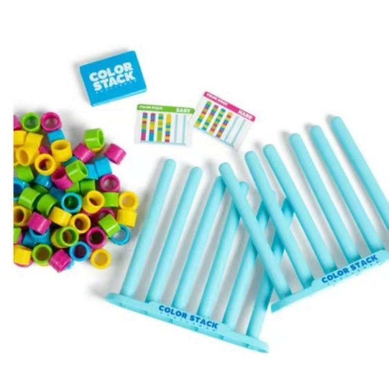 Color Stack Challenge Puzzle Game for Kids & Family, Fast-Paced Color ...