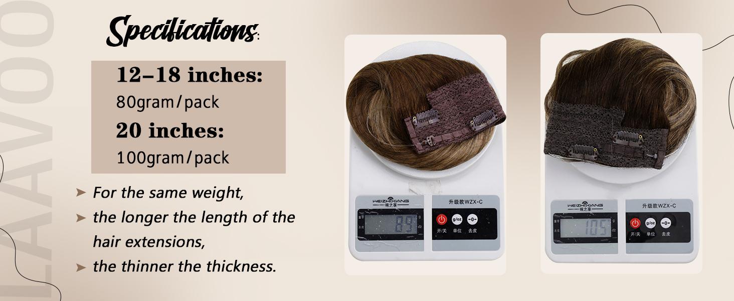 LaaVoo Wire Hair Extensions Real Human Hair Invisible Fish Line Hair Extensions TikTokShopBacktoSchool TikTokShopBlackFriday