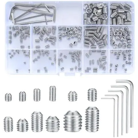 12Size（240pcs Stainless Steel）