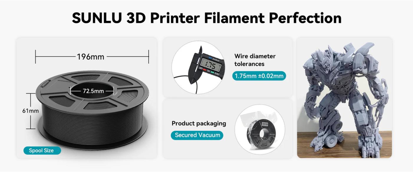 High Speed PLA+(PLA Plus)/ High speed matte PLA High Flow Speedy 3D Printer PLA Filament, Designed for Fast Printing, Good for Fast Printing