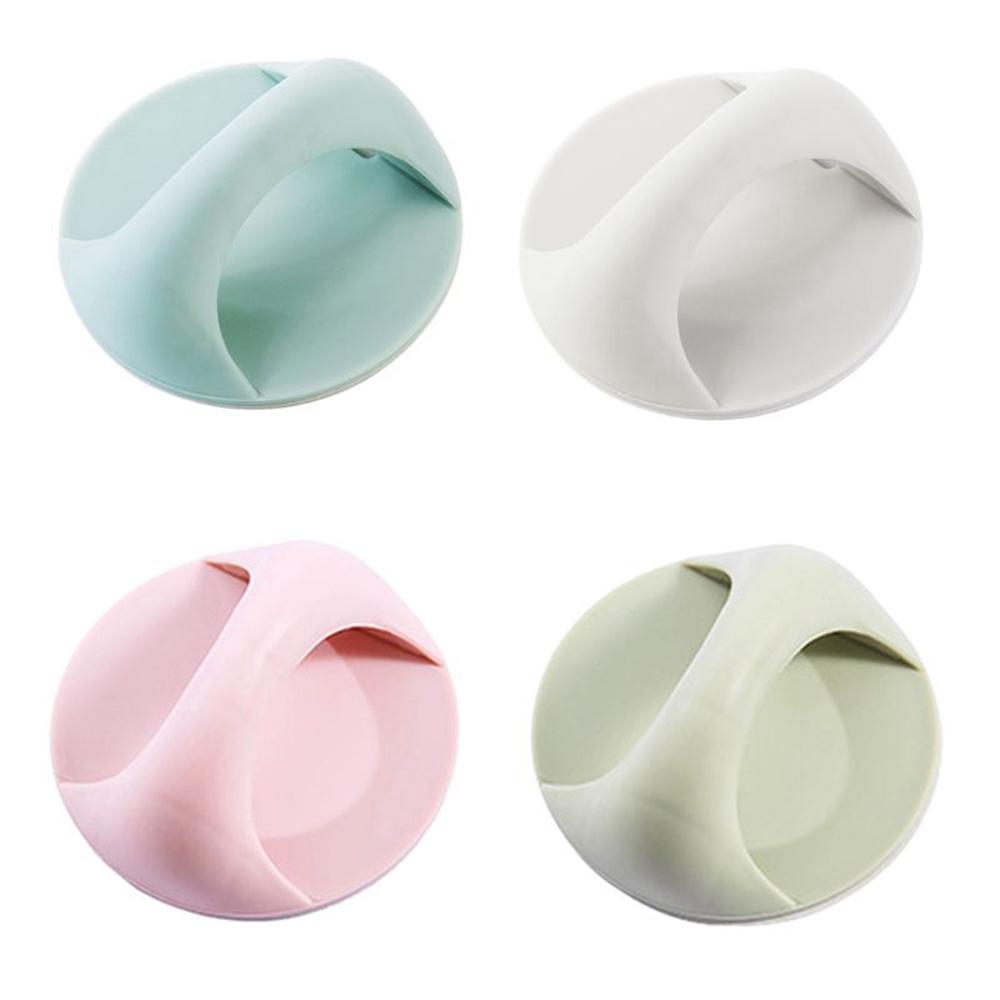 Round Auxiliary Knobs Cabinet Suction Cup Handle, Window Sliding Door Self-Adhesive Wardrobe Pulls, Refrigerator Handle
