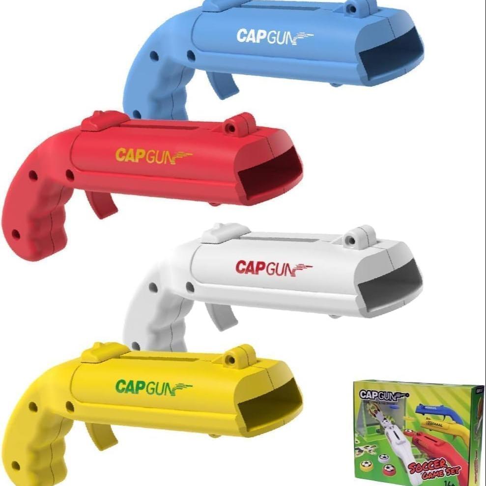 bottle cap shooting gun - Fun bottle opener tool launches bottle caps for parties, barbecues, and bar games