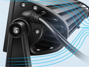 Nilight 22 Inch 480W Triple Row Flood Spot Combo Bar Driving Led Off Road Lights SUV Ute ATV Truck 4x4 Boat