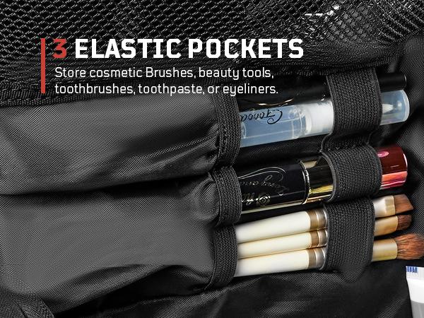 1TG TACTICAL Large Capacity Toiletry Bag Travel Bag with Hanging Hook for Men and Women Waterproof Travel Cosmetic Bag Bathroom Storage Bag for Brushes Set,Full-Sized Shampoo,Toiletries  - TikTokShopBacktoSchool