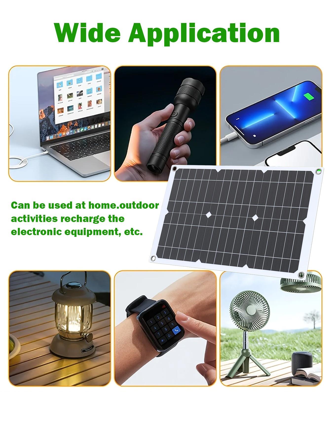 20w Solar Power Generation System Kit with 100a Controller, 110v/220v Inverter for Complete Off-Grid Living