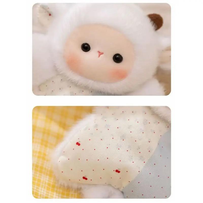 Cartoon Bean Bag Fluffy Texture Soft Decompression Stuffed Animals Supine Position Comfortable To Touch