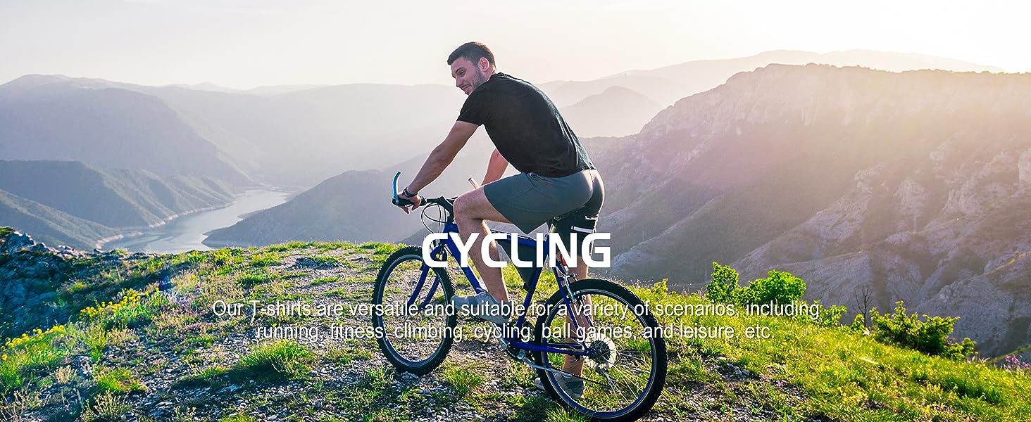 TELALEO 6 value pack Workout Shirts for Men Short Sleeve Athletic Active Tops Quick Dry Crew Neck T Shirt for Running Gym Tees gymshirts dealsforyoudays