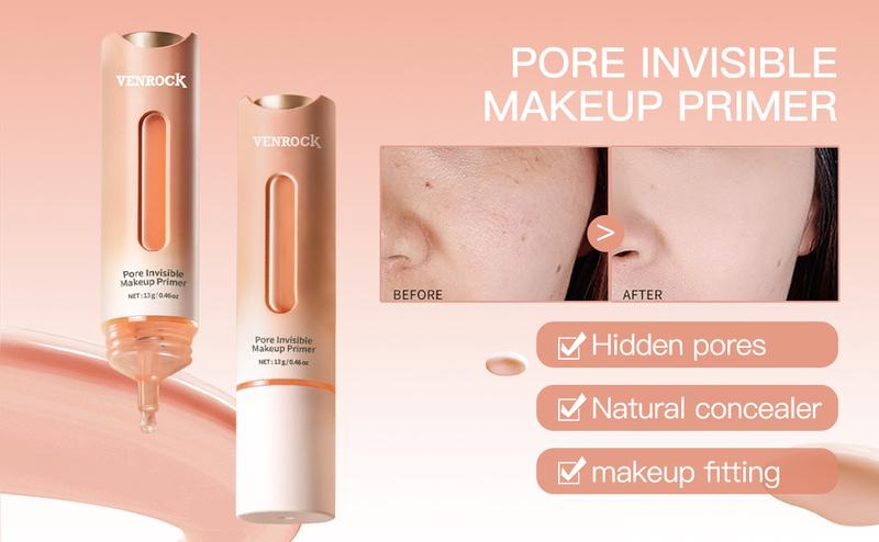 Venrock Pore Invisible Makeup Primer - 13g, Smooth Skin, Long - Lasting Makeup