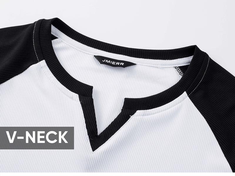 JMIERR Mens Long Sleeve Muscle T Shirts Casual V-Neck Longline Ribbed Tee Shirts JMIERR Mens Long Sleeve Muscle T Shirts Casual V-Neck Longline Ribbed Tee Shirts