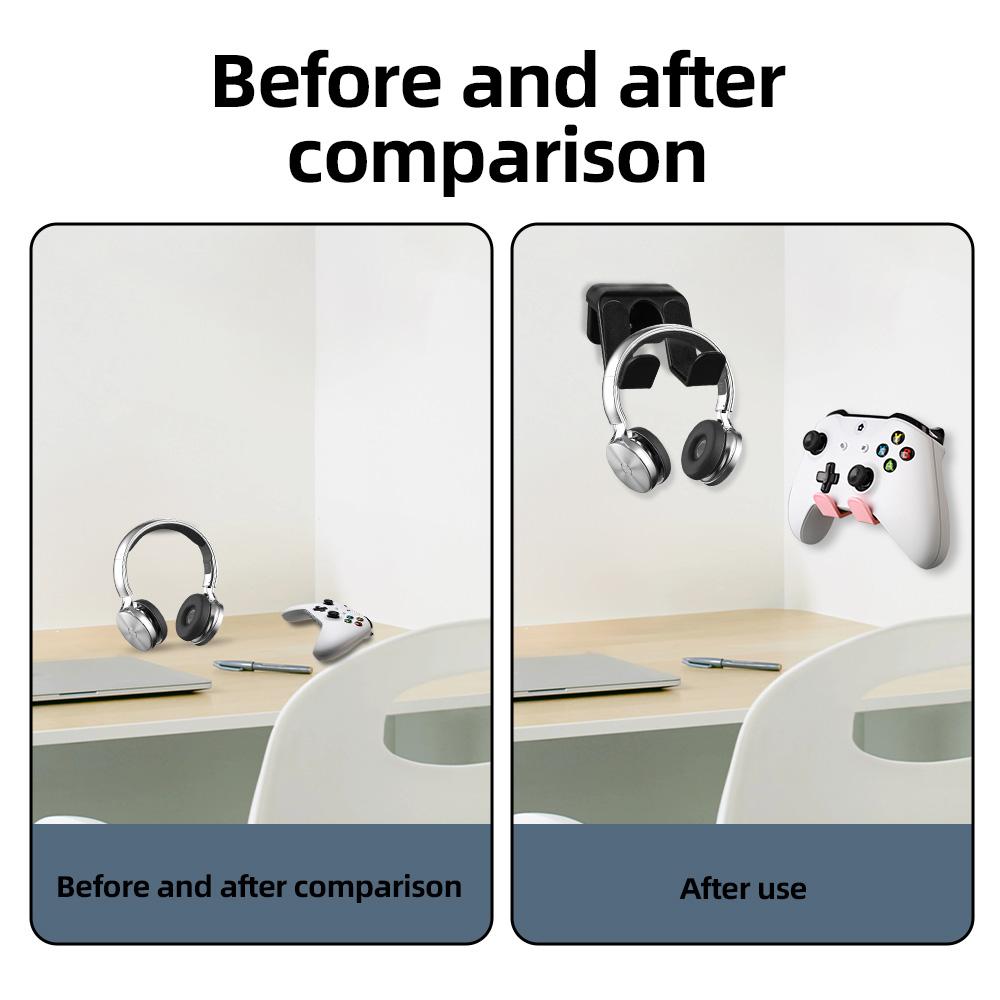 Multifunctional Hook for Ps4/ps5/xbox/switch, /, Adhesive/screw Fixed, Bare Packaging, Versatile Hanging Solution