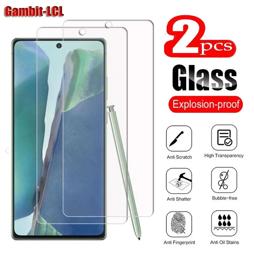 Tempered Glass Screen Protector - HD, Original, Shockproof, Protective, Drop-Resistant, Easy Installation Phone Accessory for 6.7" Samsung Galaxy Note 20 5G SM-N980 (Phone Accessories Cover), Drop Resistant Phone Screen Protectors