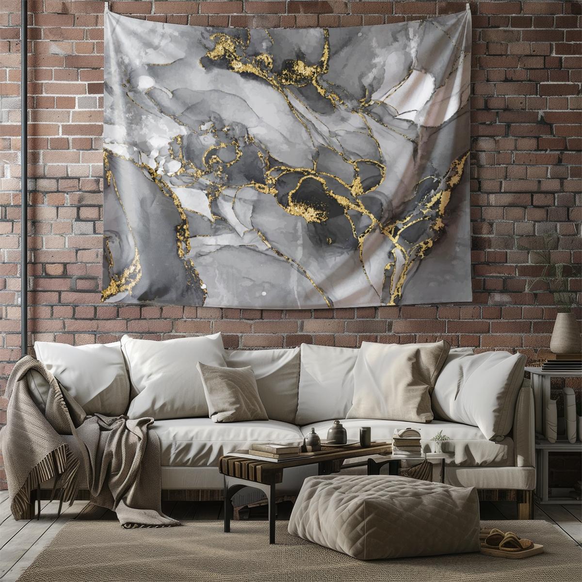 Marble Print Tapestry, Multiple Styles, Luxury Minimalist, Soft Lightweight Durable, Wall Hanging Decor for Bedroom Living Room, Suitable for All People, Ideal Gift Choice