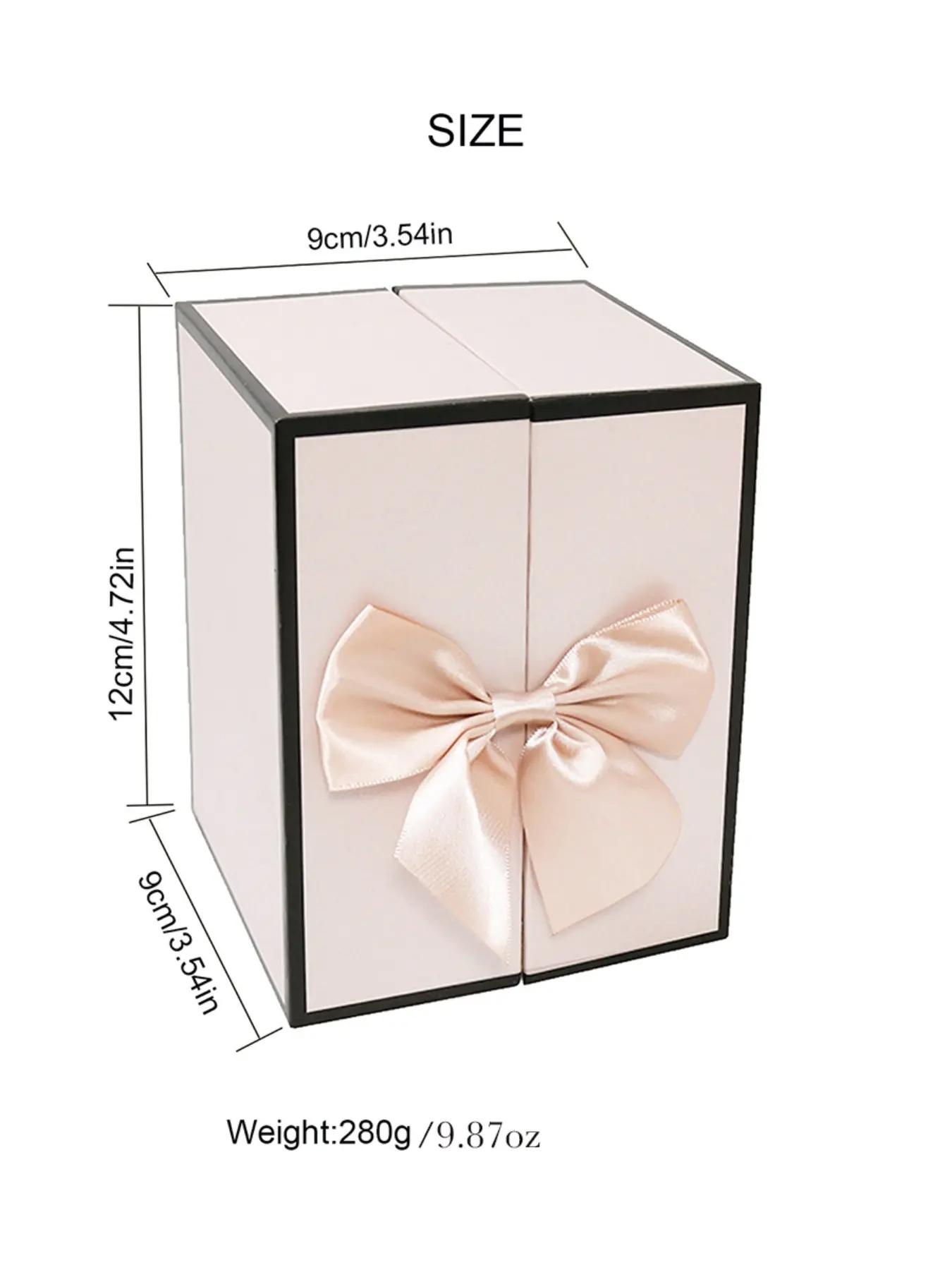 The gift from the husband to his wife, a gift for a new mother, the love projection necklace and the rose bear gift box, a Mother's Day gift, the best gift for her, suitable for wearing in various occasions