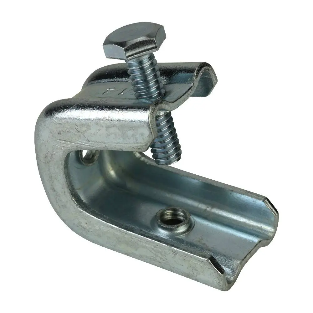 1/4 Inches Easy Fasten Beam Clamp - Threaded Wire Ring Fixer, 25-Pack