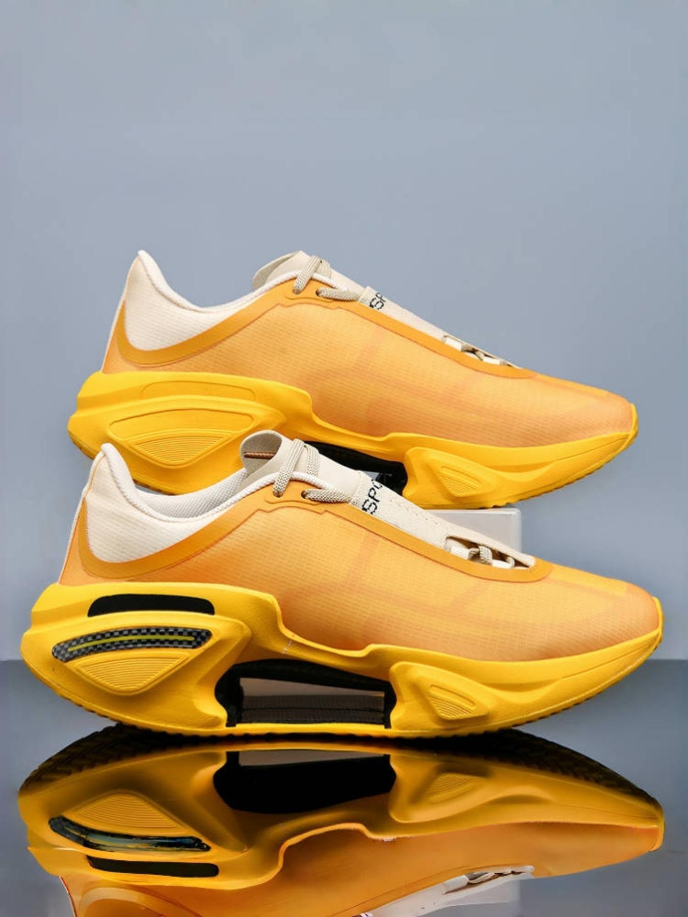 Unisex Street Style Ombre Design Running Shoes, Casual Sporty Breathable Comfortable Sneakers, Fashionable Sports Shoes for Daily Wear, Sports Athletic Shoes, Closed