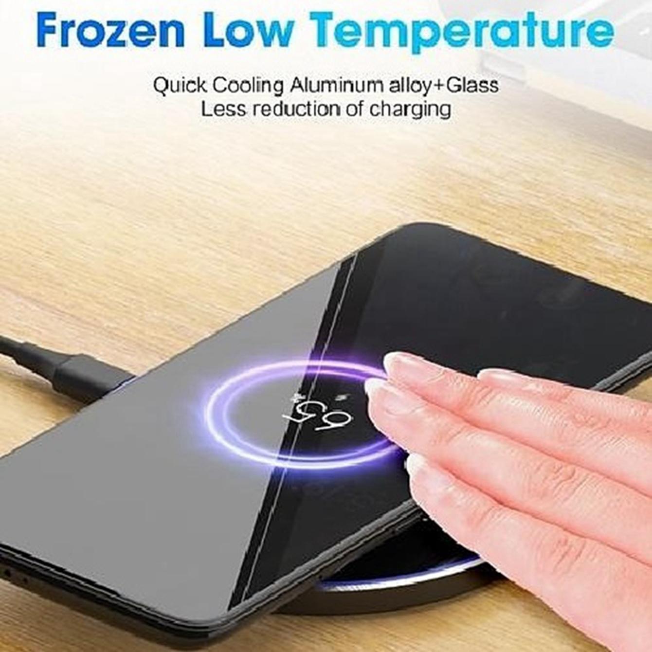 15W Fast Wireless Charger Pad, Ultra-thin Wireless Charging Station, Wireless Induction Charging Station for Samsung Galaxy S24 S23 S22 iPhone 15 14, Electronic