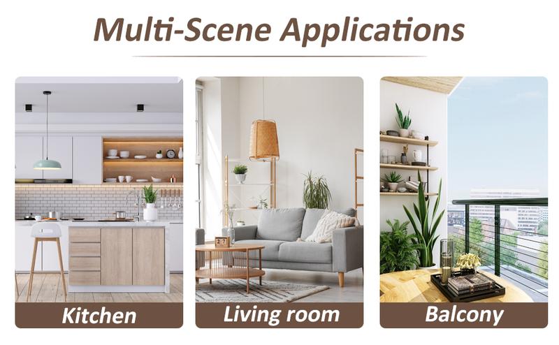 【Does Not Include Trash Can】AHB 13 Gallon Tilt Out Trash Cabinet Kitchen Waste Bins, Laundry Hamper Tilt Out Pet Proof Hidden Trash Bin for Kitchen Living Room, Rustic Black