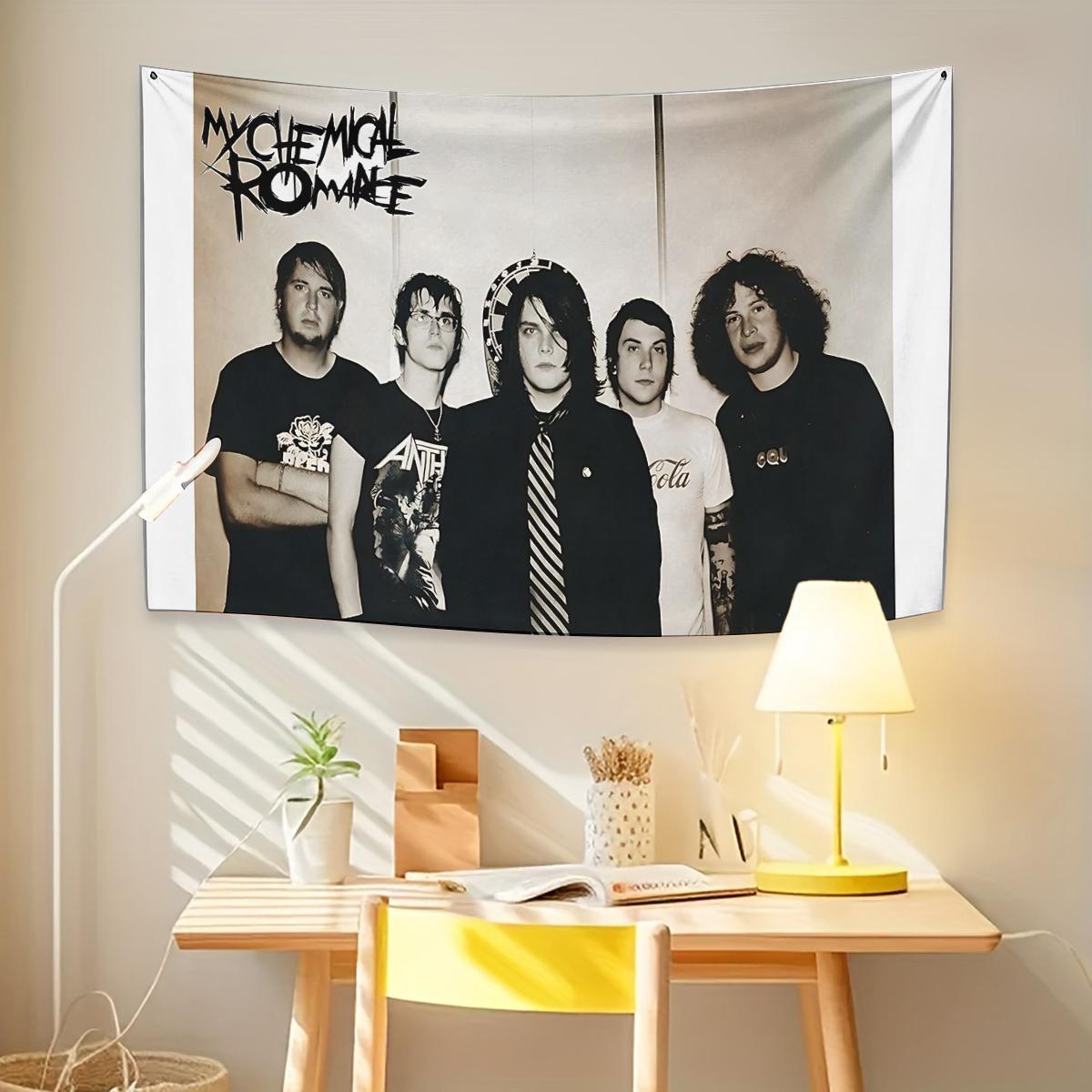 My Chemical Romance Tapestry, a horizontal decorative tapestry suitable for living room, bedroom, office or party decoration, the perfect gift idea, Home Bedroom Decor, wall decoration tapestry.