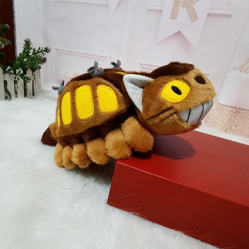 Hot 30-40cm Animation Bus Totoro Anime Peripheral Doll Soft Plush Animal Toys Stuffed Totoro Bus Kids Xmas Birthday Gift