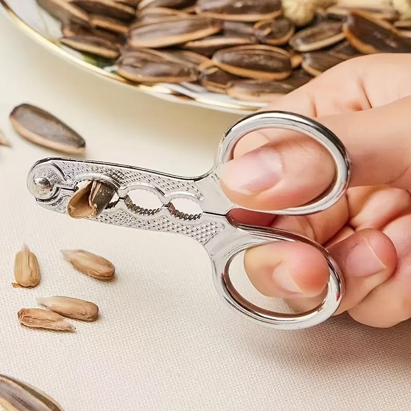Sunflower Seed Pliers Tool - Shell Cracker for Sunflower Seeds, Pine Nuts, and Hazelnuts - Lazy Person's Pistachio and Watermelon Seed Opener