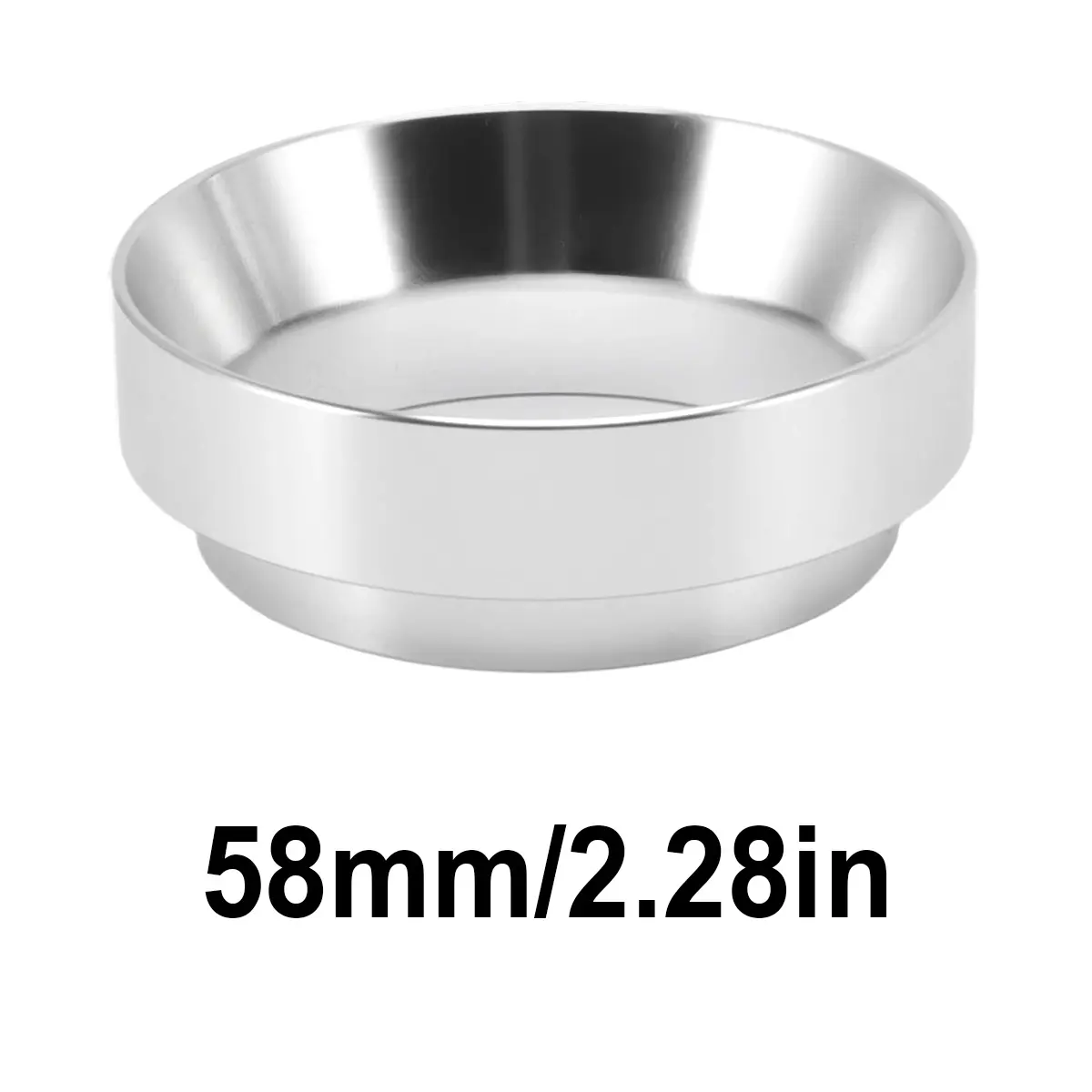 51/53/58mm Espresso Dosing Funnel with Magnetic Design, Precision Italian Coffee Handle Powder Dial Ring, Essential Coffeeware Accessories