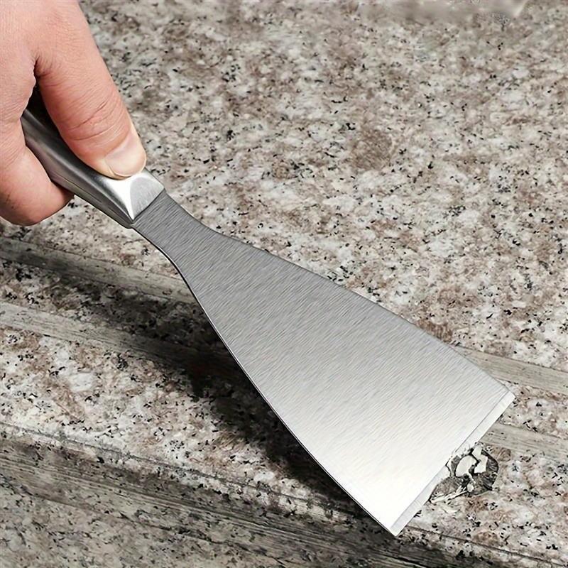 3-Piece Stainless Steel Multi-Function Tool Set, Wall Scraper, Stainless Steel Scraper, Durable and Versatile Tools for Home Use