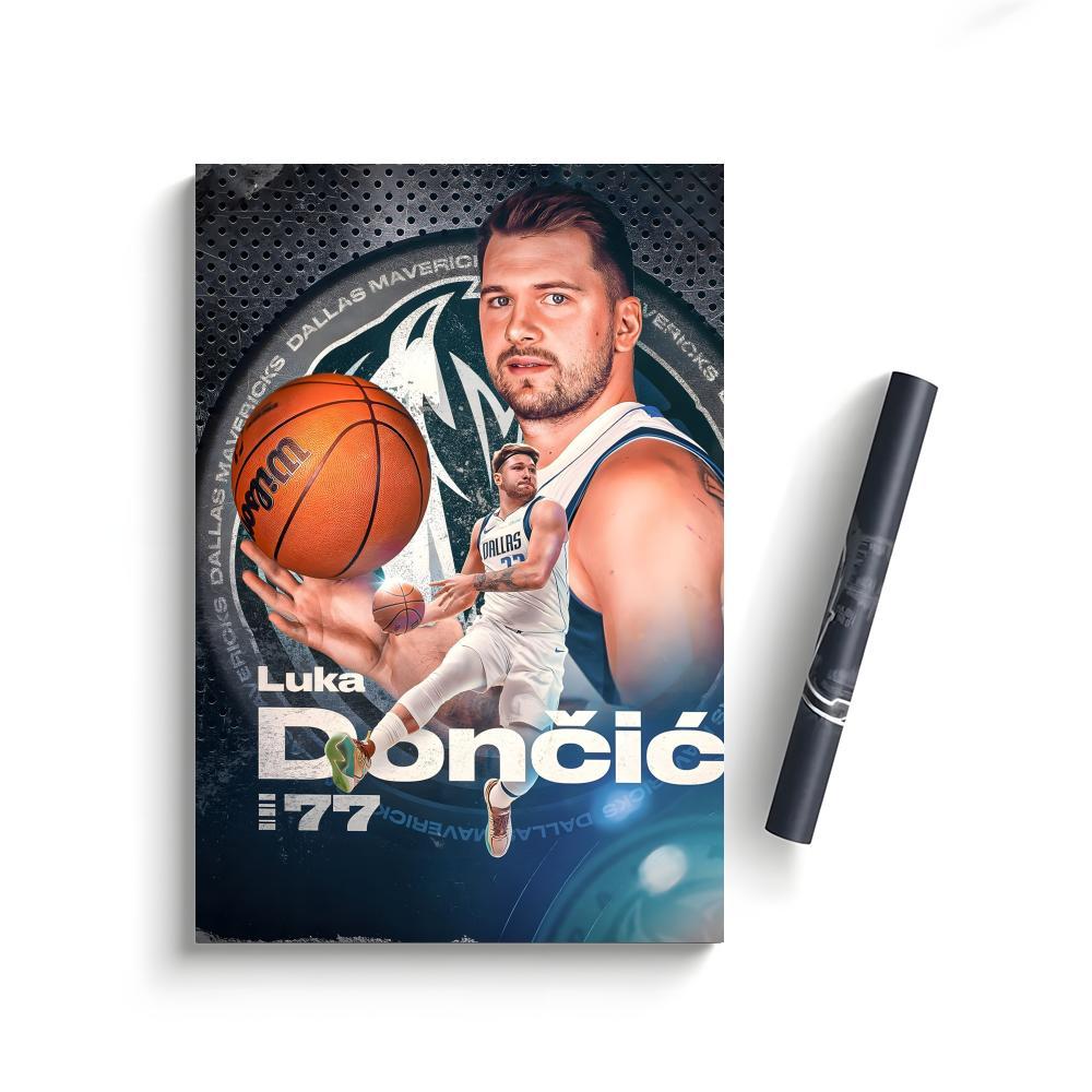 Luka Doncic Poster Bedroom Home Decor Art Poster Perfect Gift for Family and Friends