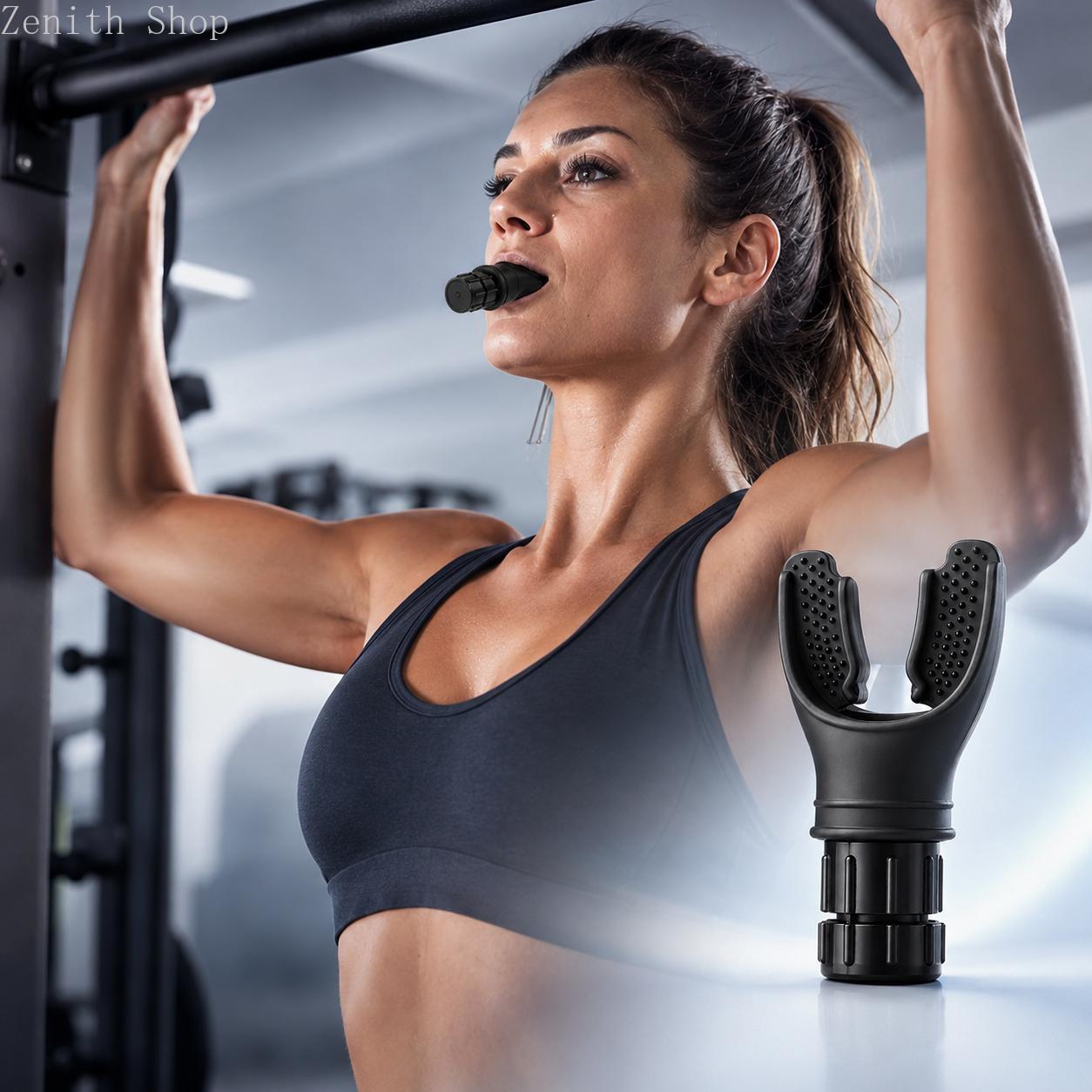 Portable Breathing Trainer - Adjustable Resistance Settings, Lightweight, Easy-to-Clean Exercise Equipment for Agility Training, Home Workout Gear, Enhanced Strength and Endurance,summerwins