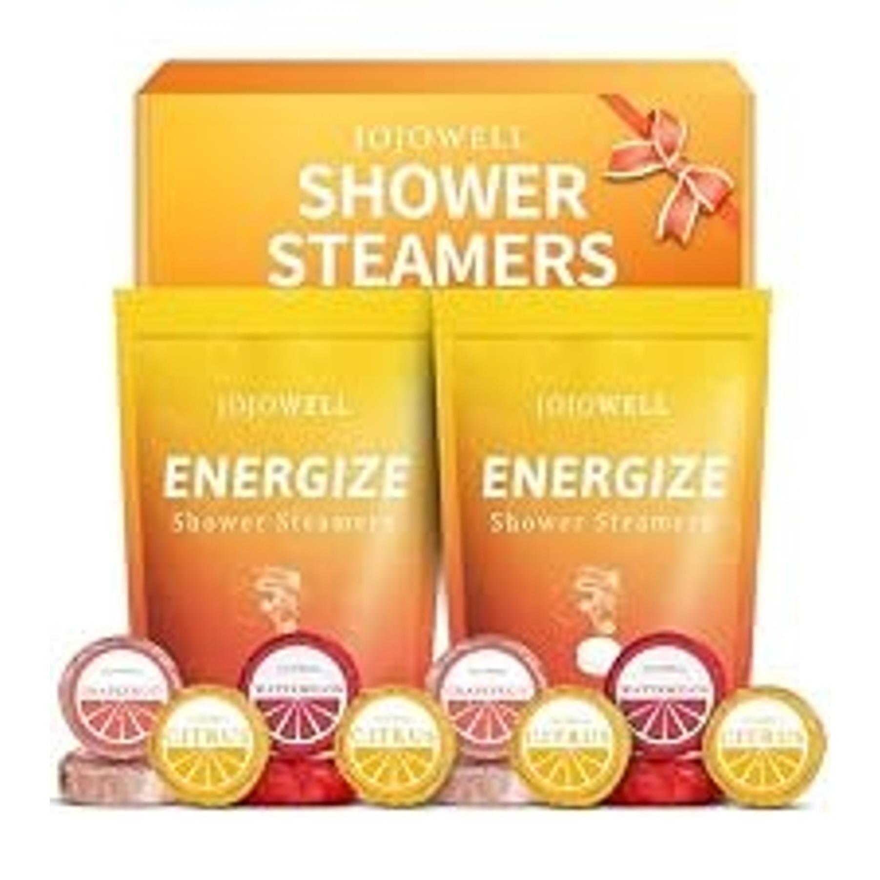 Shower Steamers Aromatherapy - 18 Pack Birthday Gifts for Women & Men, Mom Wife Grandma Sister Her Teens, Self Care with Natural Essential Oils Relaxation Home SPA
