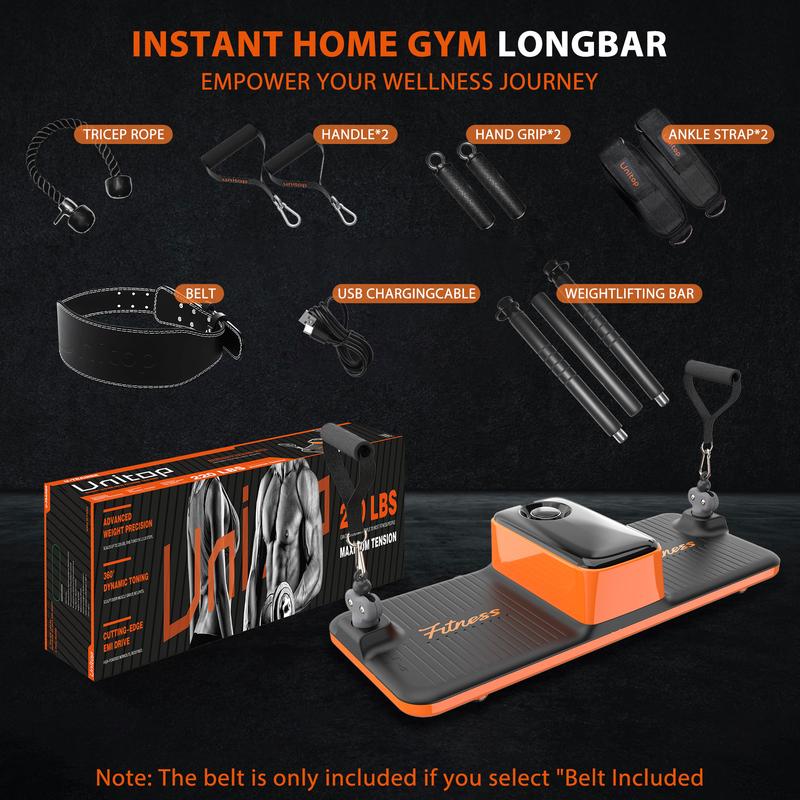 Unitop All-in-one fitness station: Multi-functional Compact Strength Station, Space-saving, Full-body Muscle Workout