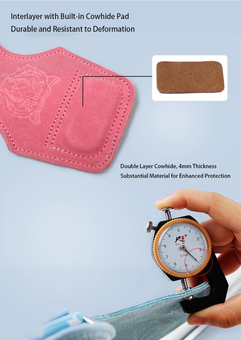 Wrist Straps for Weightlifting, 4mm Thick and Double Layered Leather Weight Lifting Wrist Straps for Deadlift and Powerlifting, Adjustable Neoprene Padded Gym Lifting Straps for Women Men, PROSUPPS Wrist Wraps for Weightlifting (Pair)