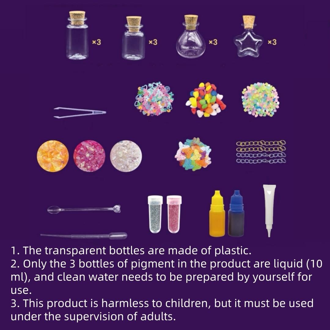 Magic Potion Bottle Set Science Experiment Toy, Natural Phenomenon DIY Magic Gift for Kids, Christmas Present for Ages 6+ Magic Potion Bottle Set Science Experiment Toy, Natural Phenomenon DIY Magic Gift for Kids, Christmas Present for Ages 6+