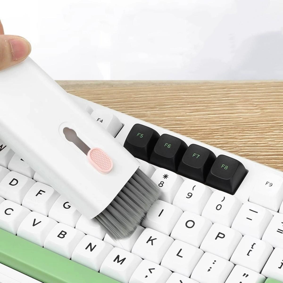 7-in-1 Cleaning Kit for Keyboard & Earphone & Screen, Multifunctional Cleaning Brush, Household Cleaning Tools for Earphone Phone Keycaps