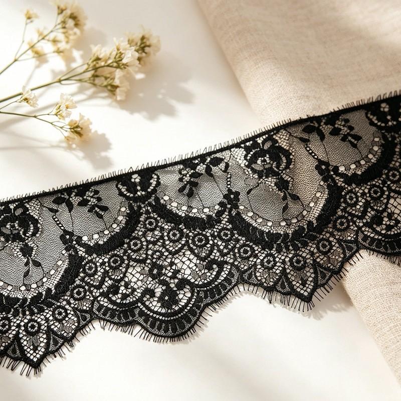 3m Pack, 16cm Width, Lash Trim, Cutout Lace, Sewing Supplies, DIY Accessories, Home Curtains, Skirts, Wedding Decorations
