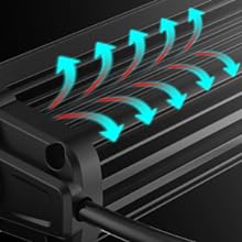 Nilight 5.3Inch Single Row LED Light Bar 2PCS 15W 1680LM Anti-Glare Spot DRL Offroad Slim Driving Light Bar IP68 w/ 16AWG DT Wiring Kit for Pickup Truck SUV ATV UTV Boat 4x4 Jeep Off Road Vehicle Lightbar