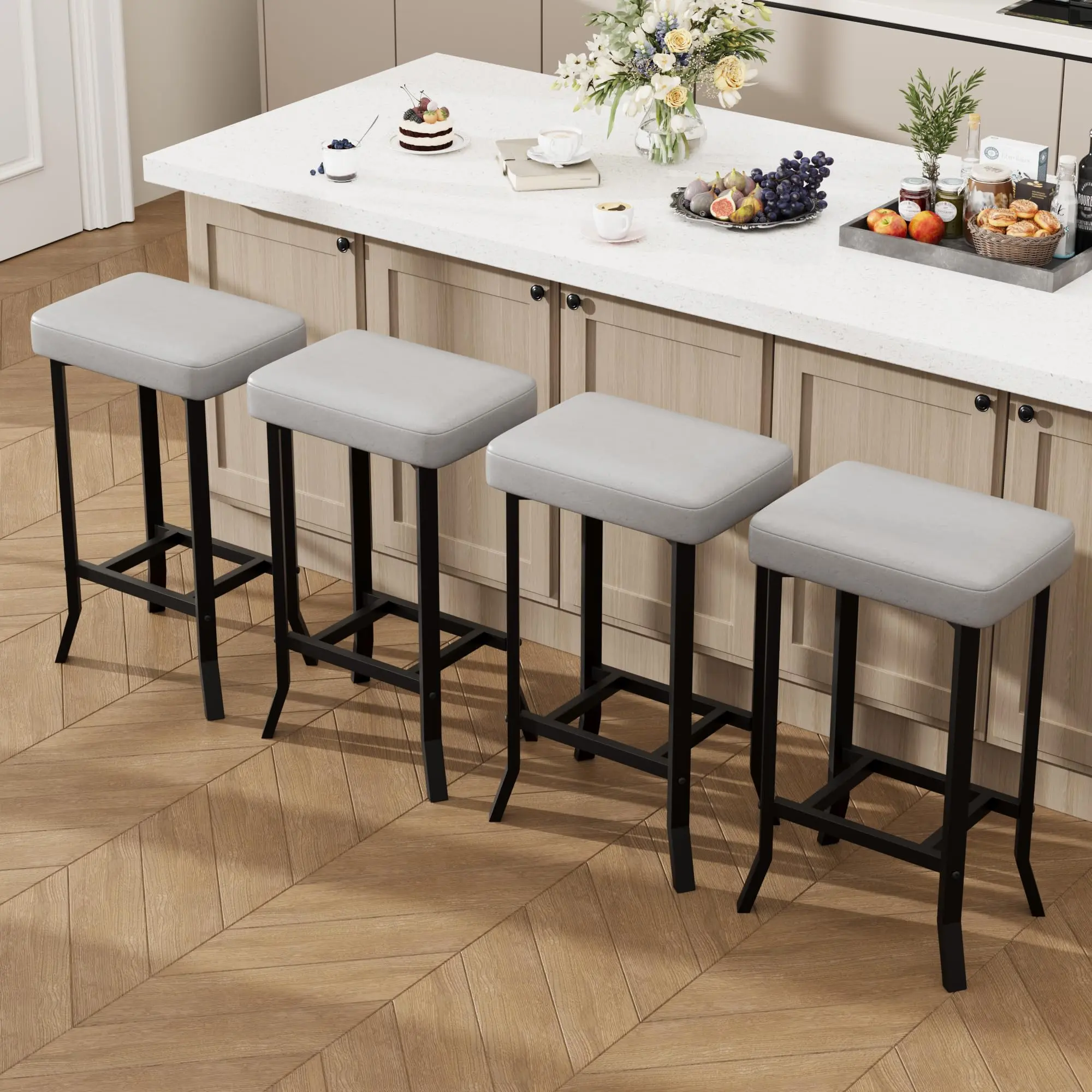 4PC pack Gray