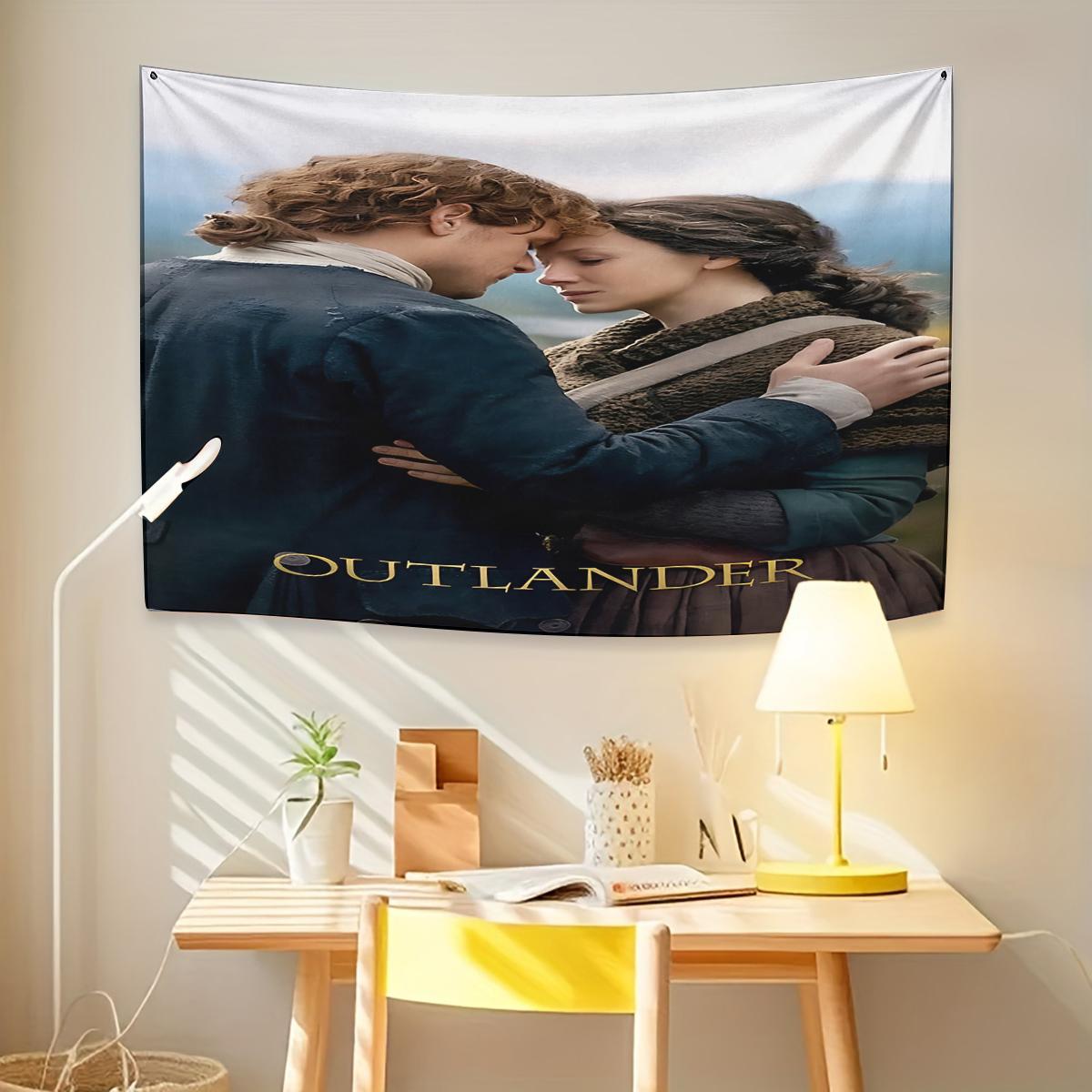 Outlander design  Tapestry, Exquisite Patterns, Soft Fabrics, Perfect for Sofa or Bed Decoration, Comfortable Home Decoration, Bohemian Home Decoration