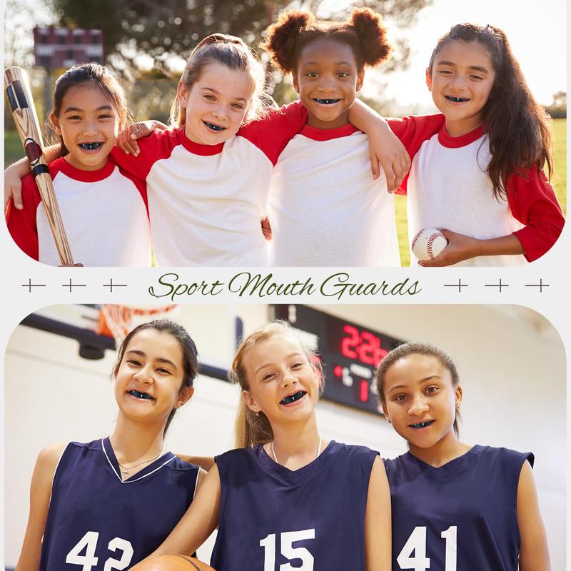 Mouth Guard - Faith Cross Mouthguard with Case, Religious Adult Mouth Guards Braces for Football Boxing Basketball Lacrosse Hockey and All Contact Sports