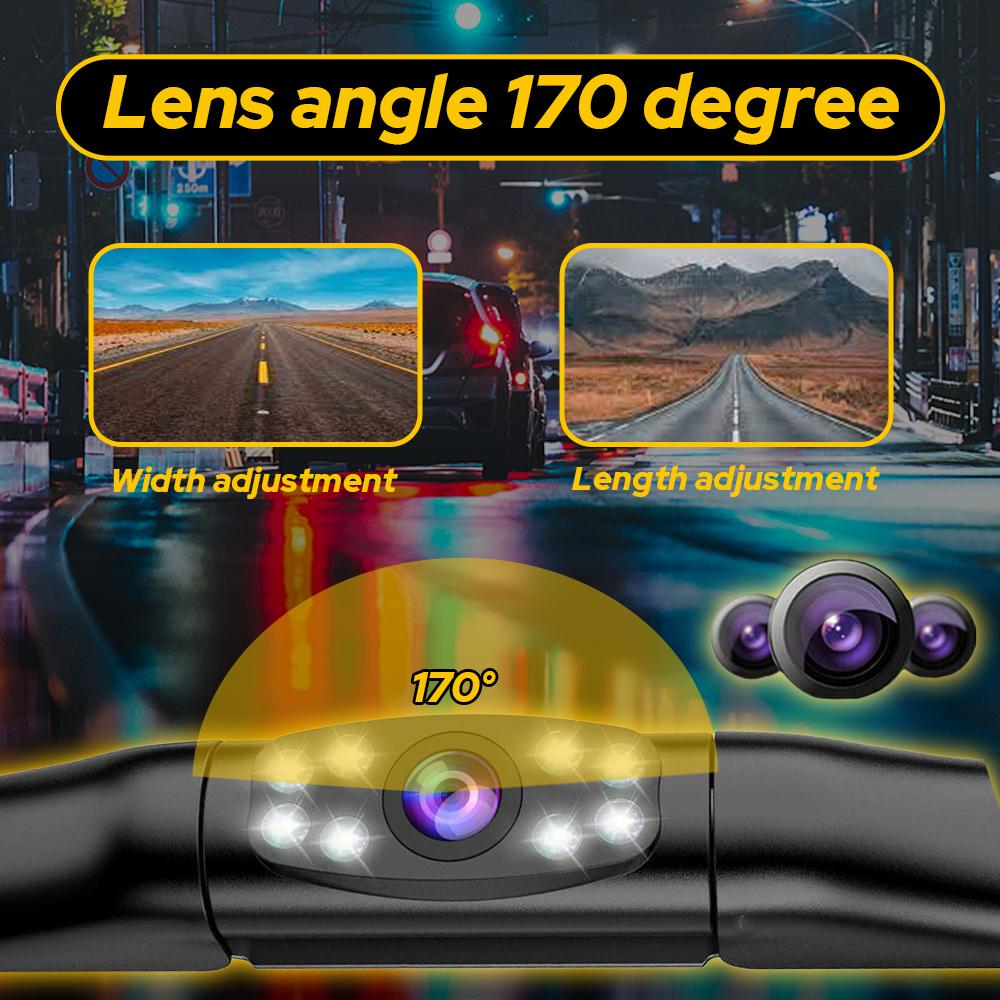 Car Rear View Camera Reverse Backup Camera Night Vision License Plate Waterproof