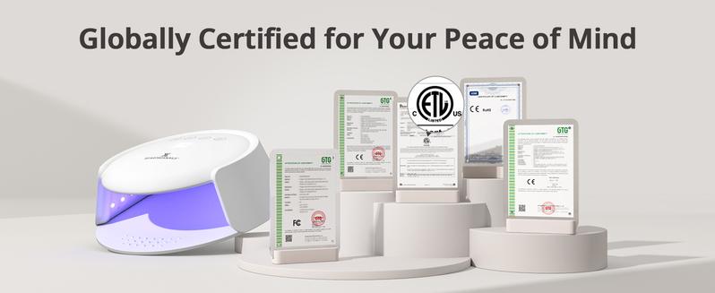 BTArtboxnails XCuringPRO Nail Lamp - Ecostead LED Beads Instant Cure Nail Light with 4 Timer, Smart Sensor, LCD Display for Curing Gel Nail Polish BTArtboxnails XCuringPRO Nail Lamp - Ecostead LED Beads Instant Cure Nail Light with 4 Timer, Smart Sensor, LCD Display for Curing Gel Nail Polish