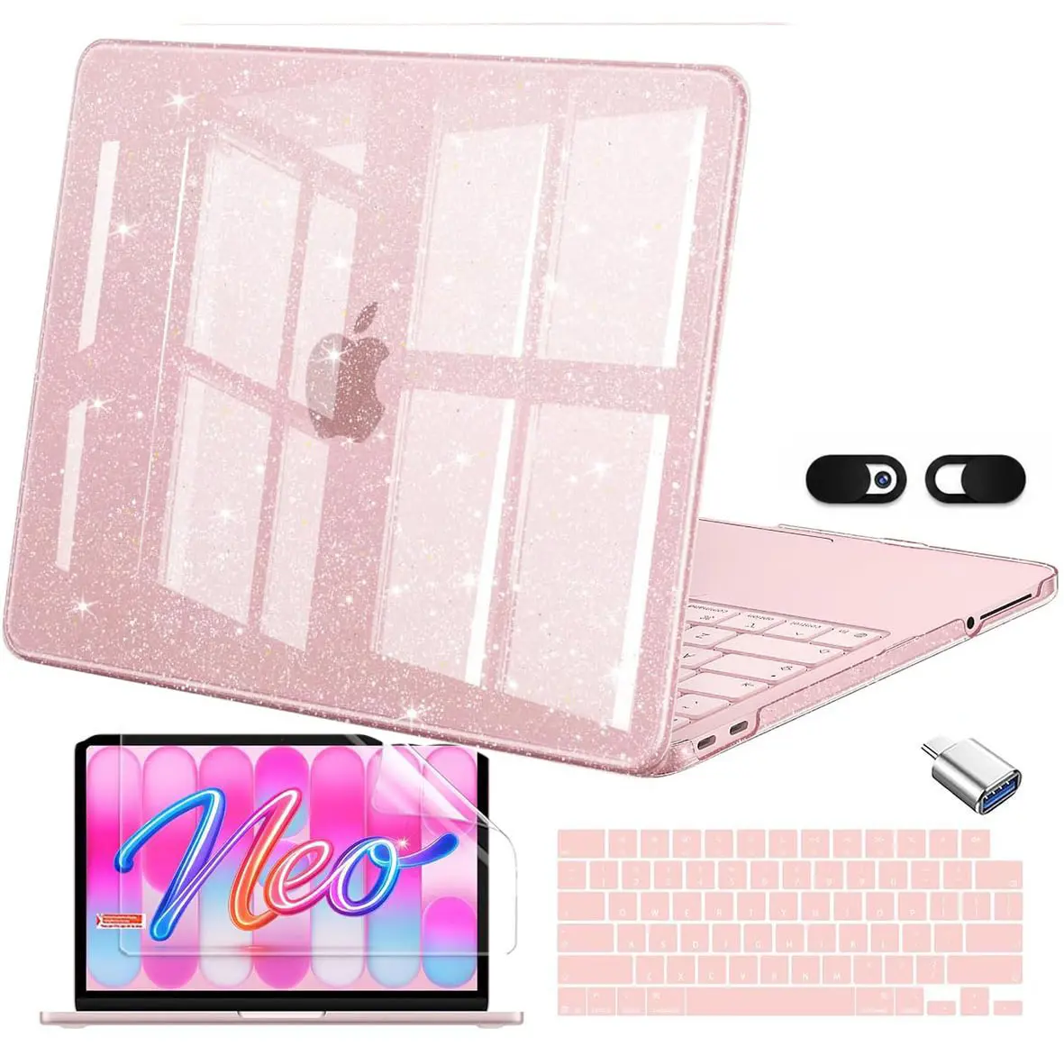 Blush & Glitter Set (5 Pieces)